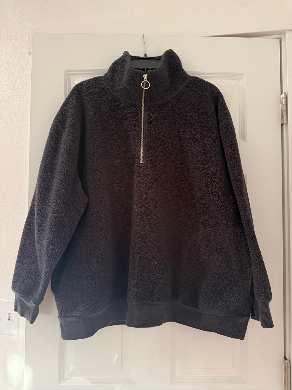 Ava & Viv Three Quarter Zip Sweater